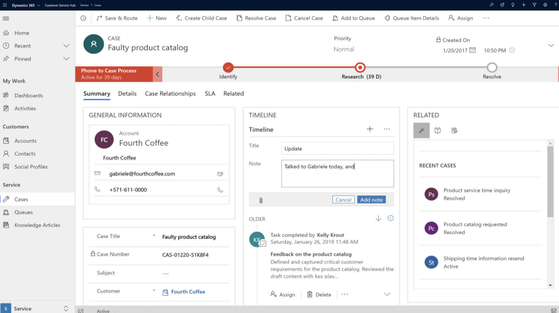 Microsoft Dynamics 365 99h1